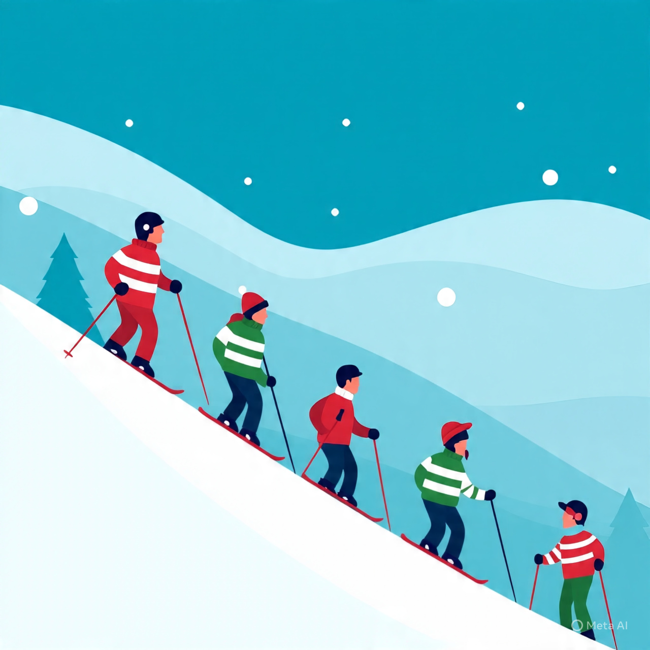 Downhill Christmas Dash